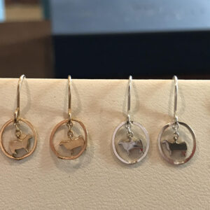 Petite Cow Earrings