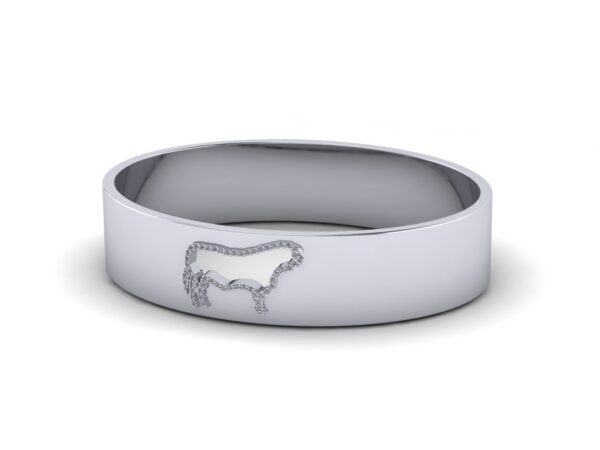 Diamond Bull Bangle