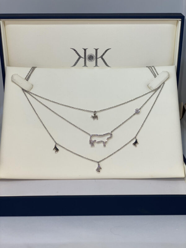 Diamond Cow Necklace - Image 6