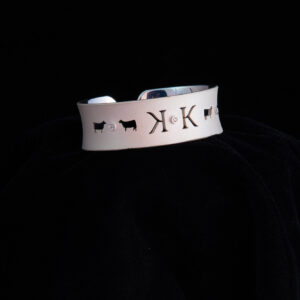 KK White Gold Cuff