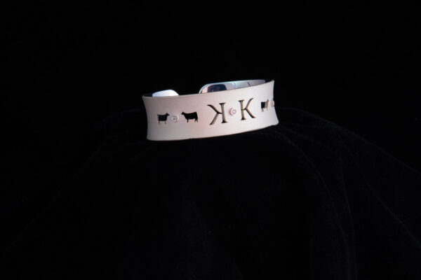 KK White Gold Cuff